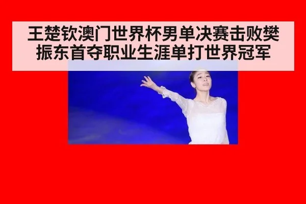 王楚钦澳门世界杯男单决赛击败樊振东首夺职业生涯单打世界冠军